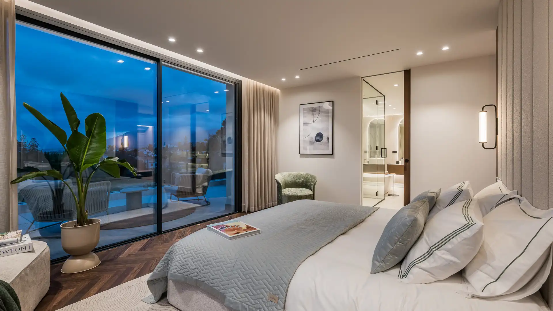 Habitación de Casa o chalet en venta en Marbella con Aire acondicionado, Jardín privado y Terraza