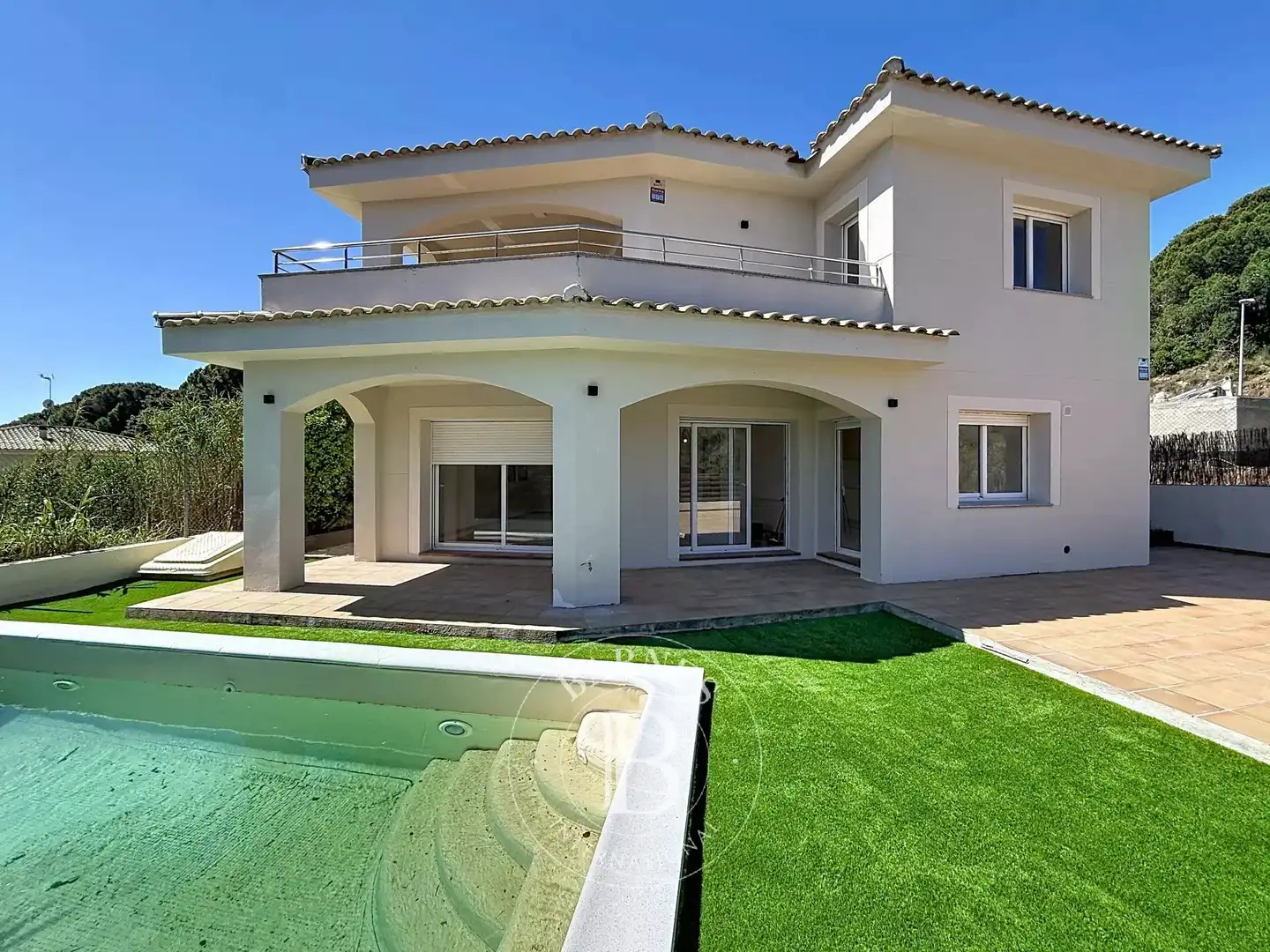 Swimming pool of Houses for sale in Sant Pol de Mar  with Air Conditioner, Heating and Swimming Pool