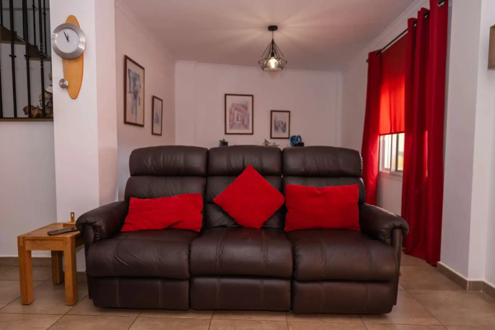Sala de estar de Casa adosada en venta en Murla con Terraza, Amueblado y Piscina comunitaria