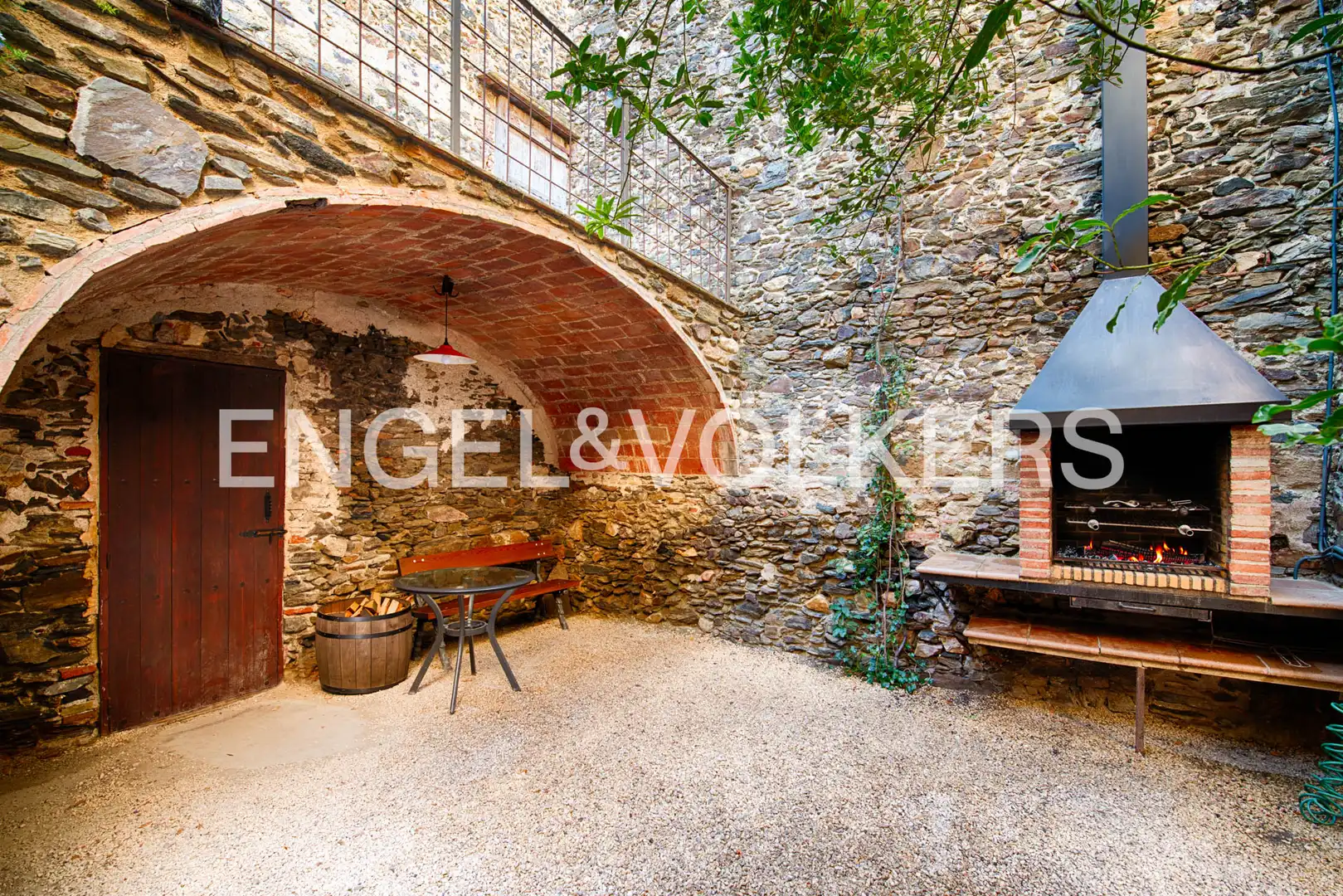 Terraza de Casa o chalet en venta en Espolla con Aire acondicionado, Jardín privado y Terraza