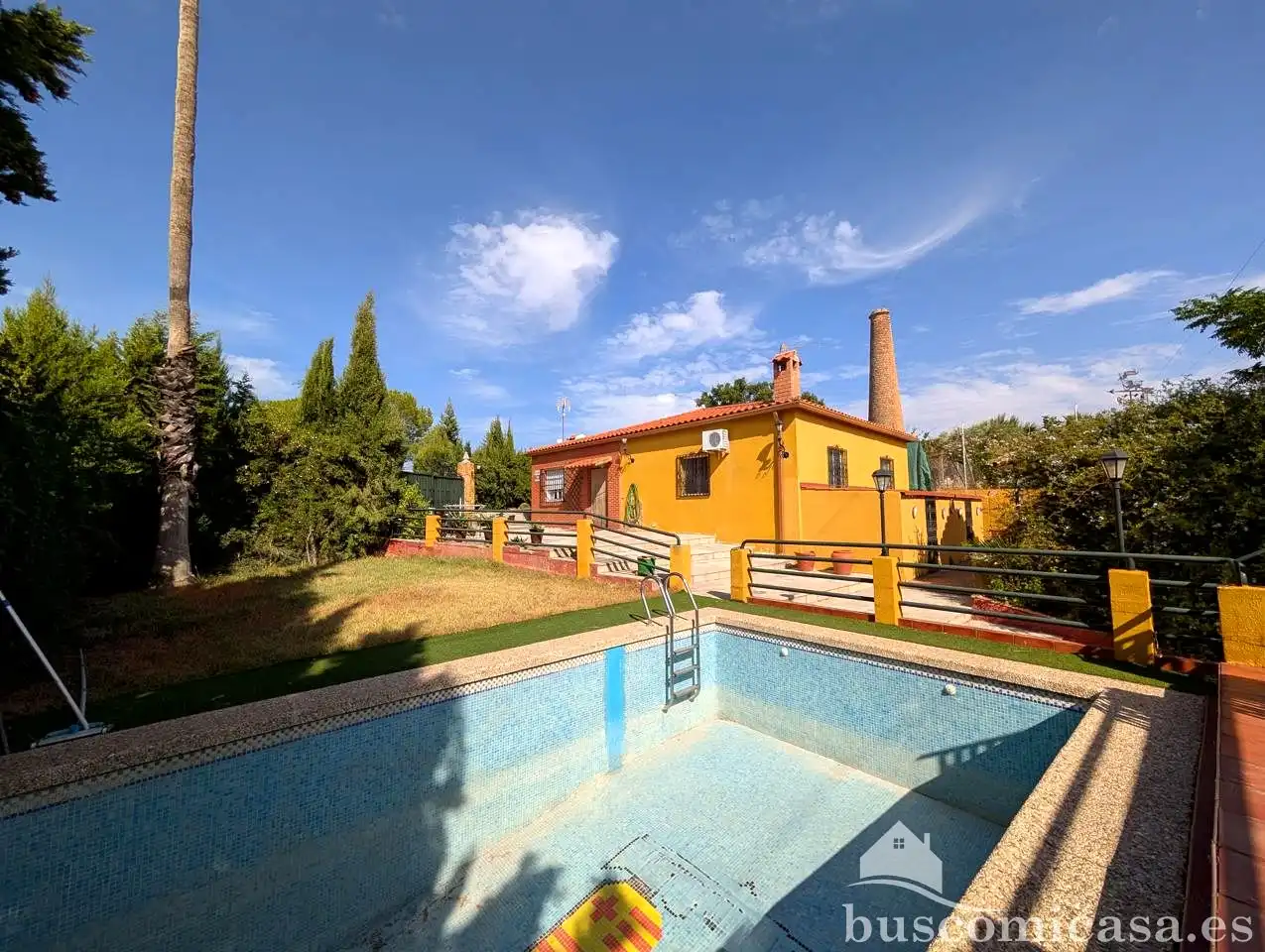 Jardí de Finca rústica en venda en Linares amb Aire condicionat, Jardí privat i Terrassa