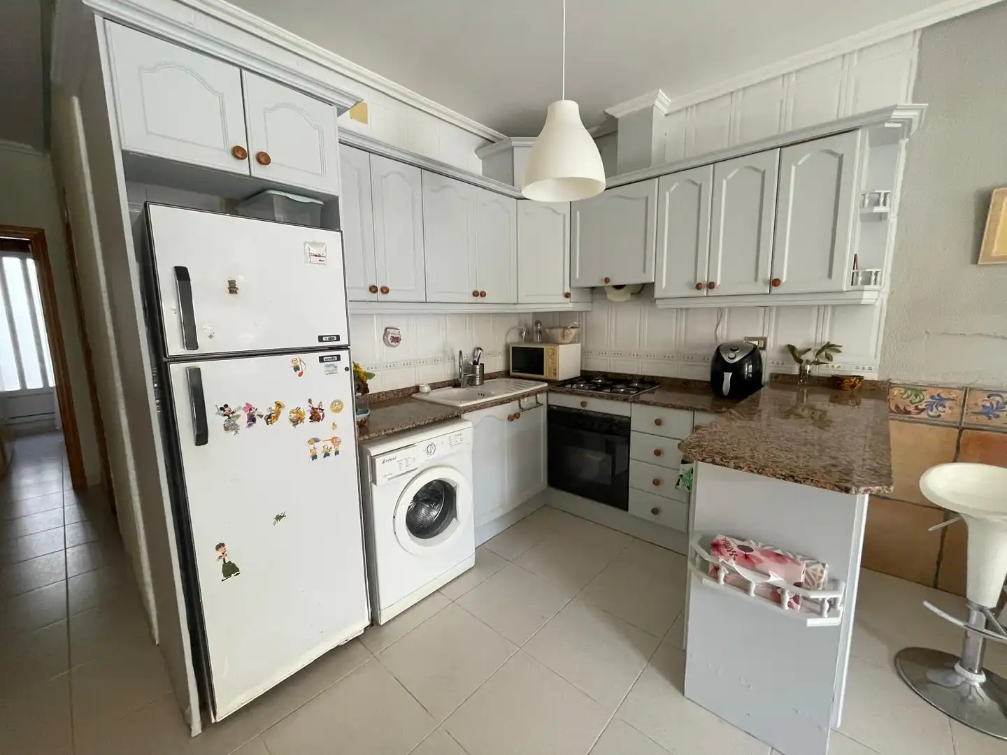 Cuina de Apartament en venda en Moncofa amb Terrassa, Moblat i Forn