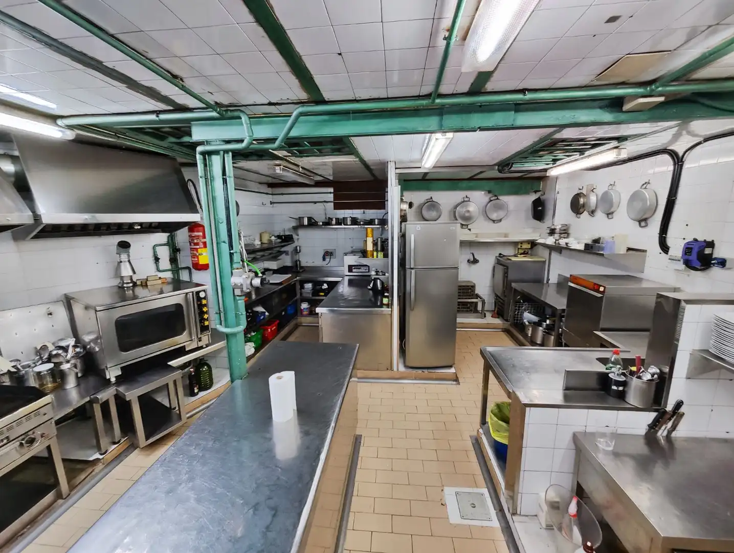 Cocina de Local en traspaso en Barcelona con Aire acondicionado, Calefacción y Amueblado
