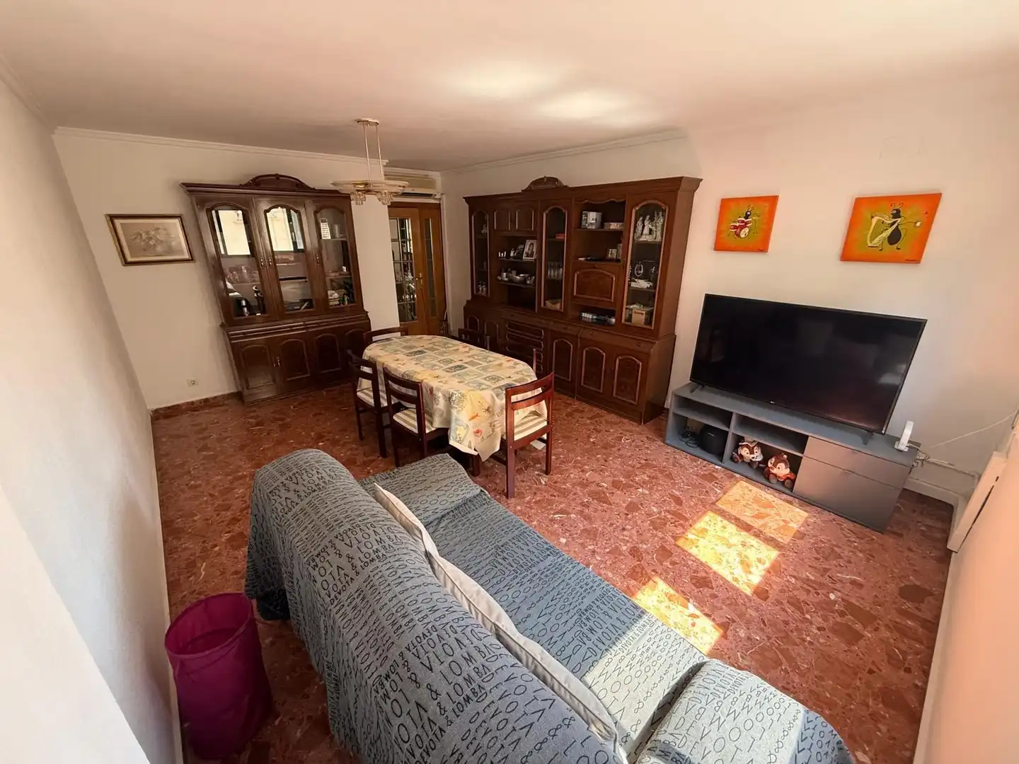 Sala d'estar de Pis en venda en Catarroja amb Aire condicionat, Traster i Moblat