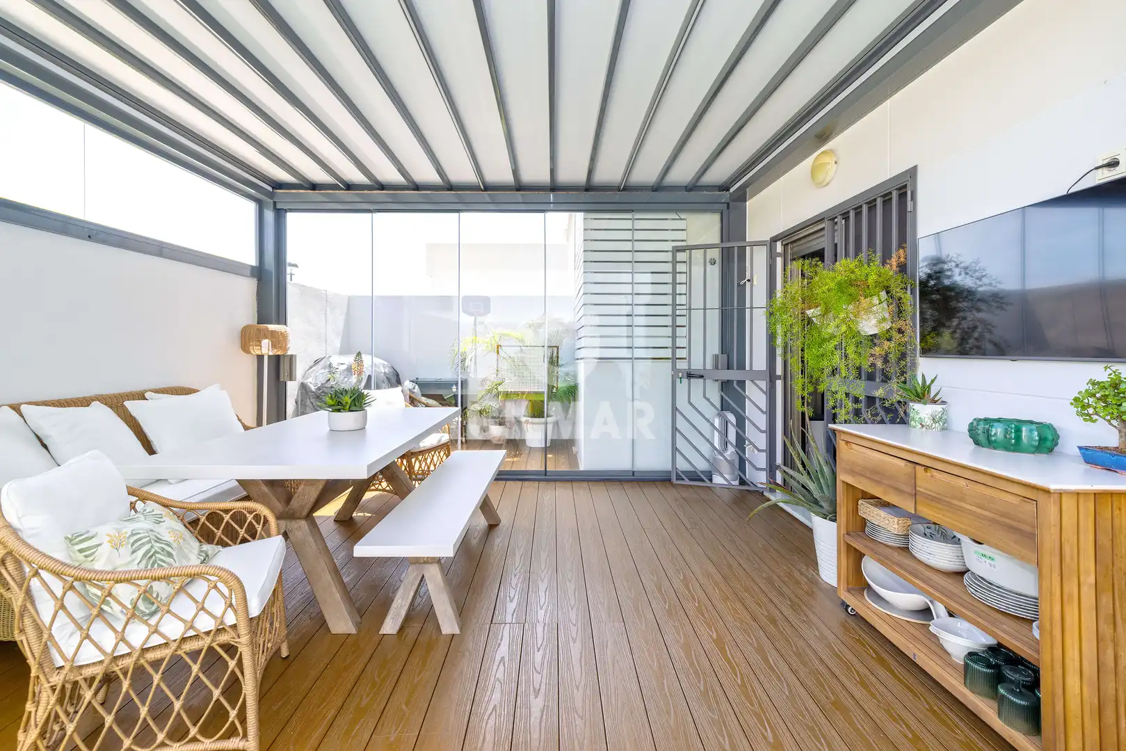 Terraza de Piso en venta en Torremolinos con Calefacción, Jardín privado y Trastero