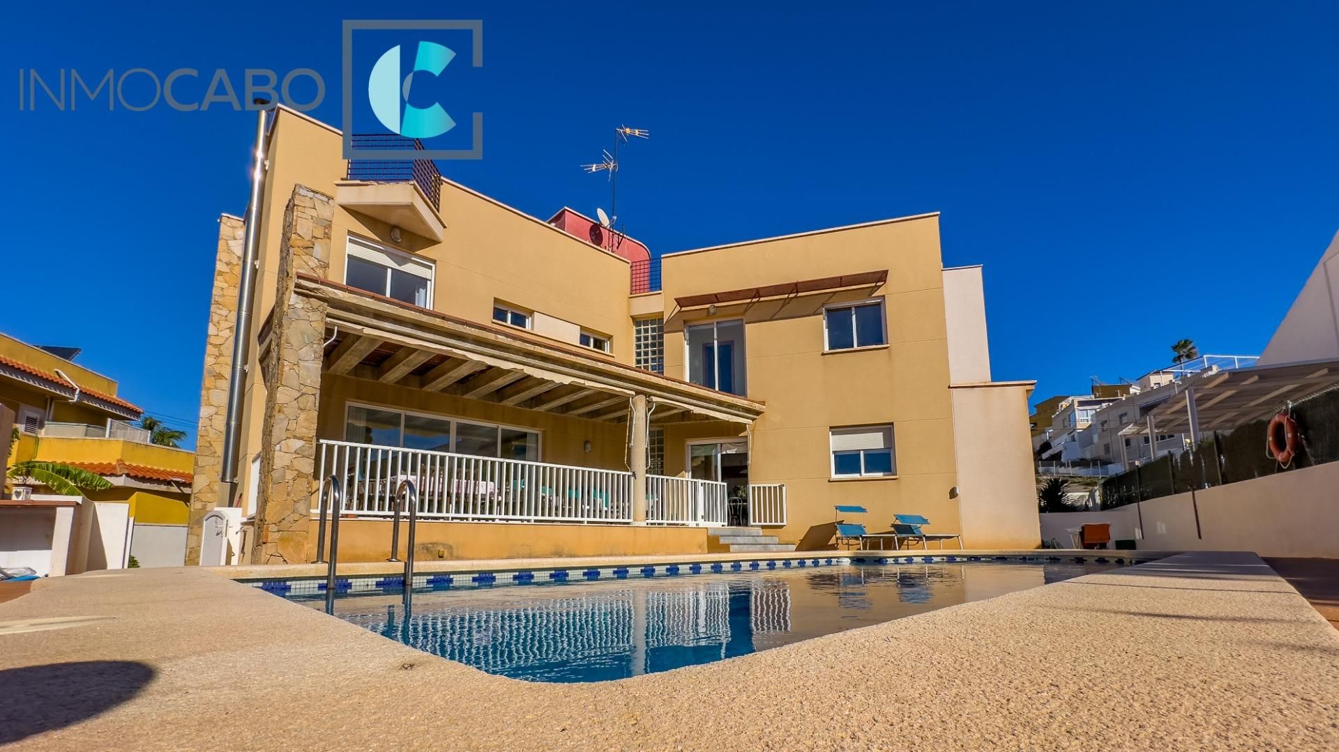 Exterior view of House or chalet for sale in Cartagena  with Heating, Private garden and Terrace