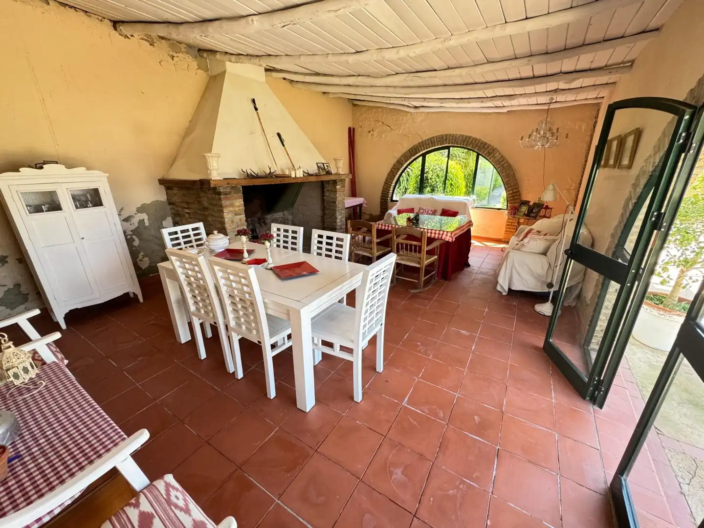 Terraza de Casa o chalet en venta en Dos Hermanas con Aire acondicionado, Jardín privado y Trastero