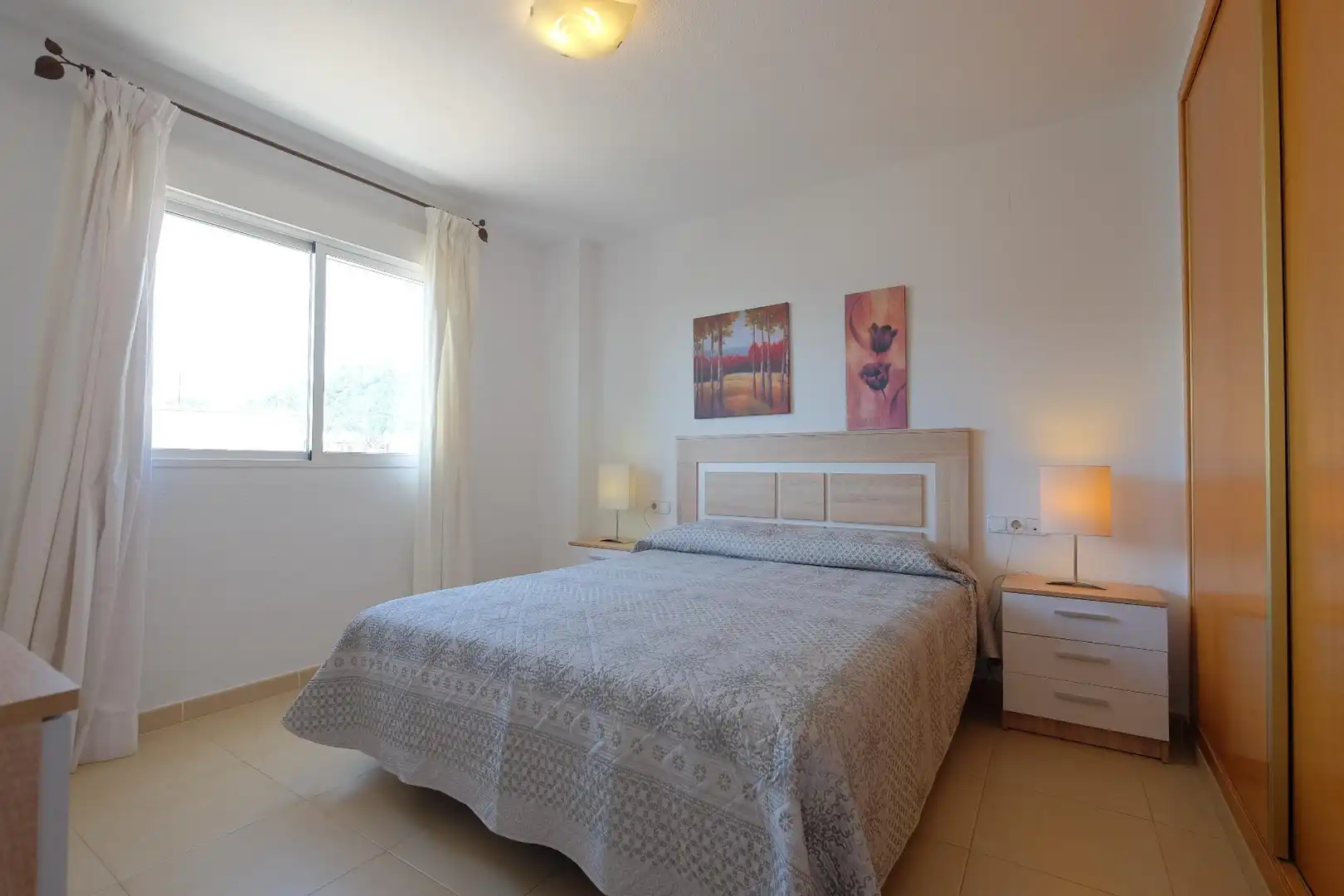 Bedroom of Attic for sale in Calpe / Calp  with Air Conditioner, Heating and Private garden
