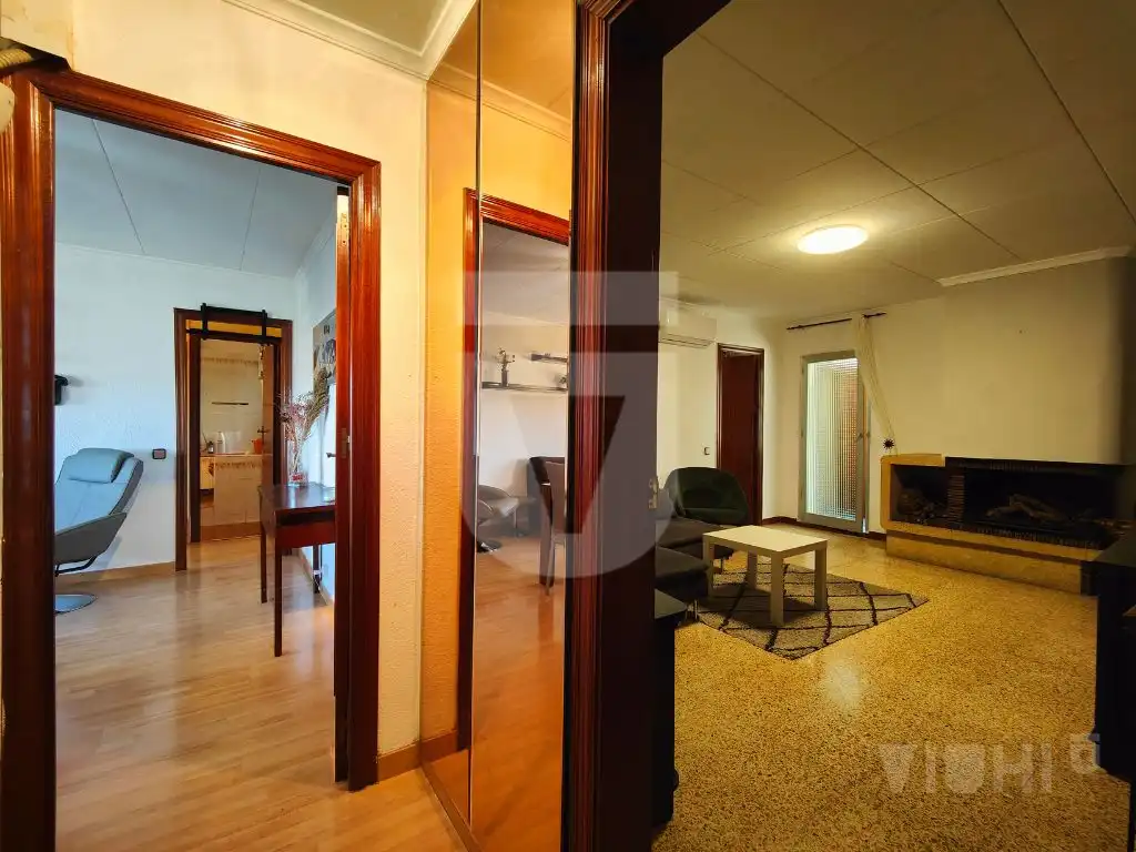 Living room of Attic for sale in Montgat  with Air Conditioner, Heating and Parquet flooring