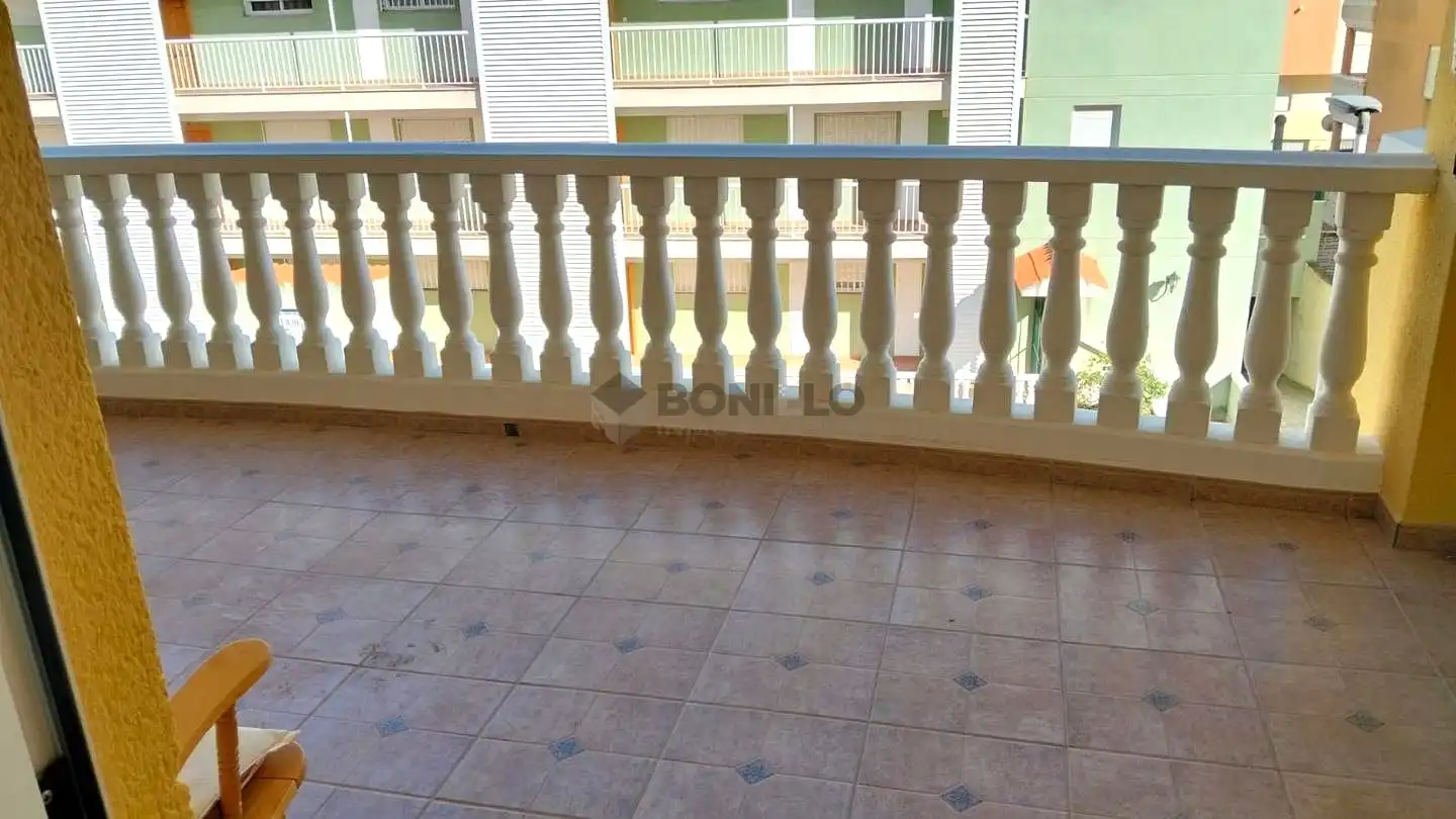 Terraza de Piso en venta en Moncofa con Terraza, Piscina y Amueblado