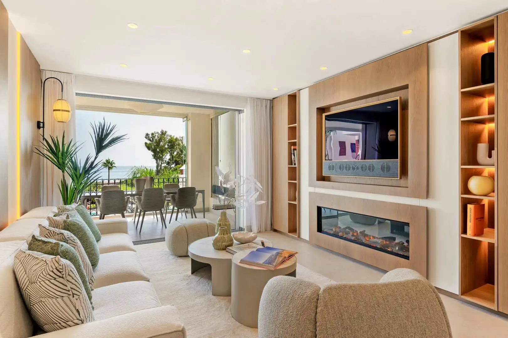 Living room of Apartments for sale in Estepona  with Air Conditioner, Terrace and Storage room