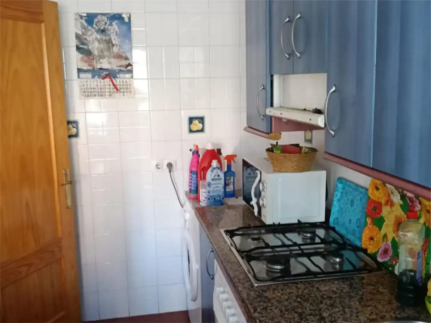 Cuina de Planta baixa en venda en Trigueros amb Aire condicionat i Moblat