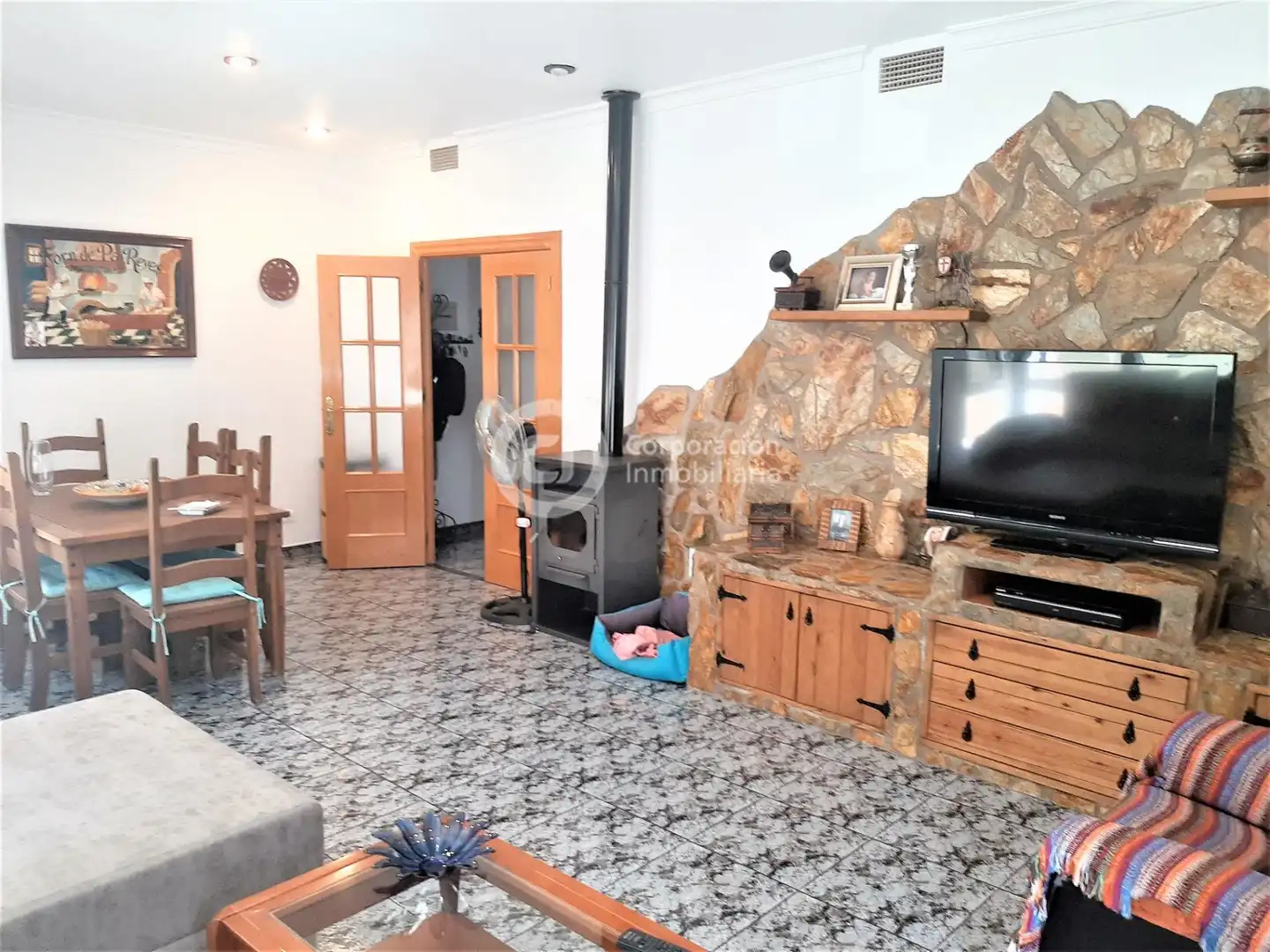Sala de estar de Casa o chalet en venta en Lorca con Calefacción, Terraza y Balcón