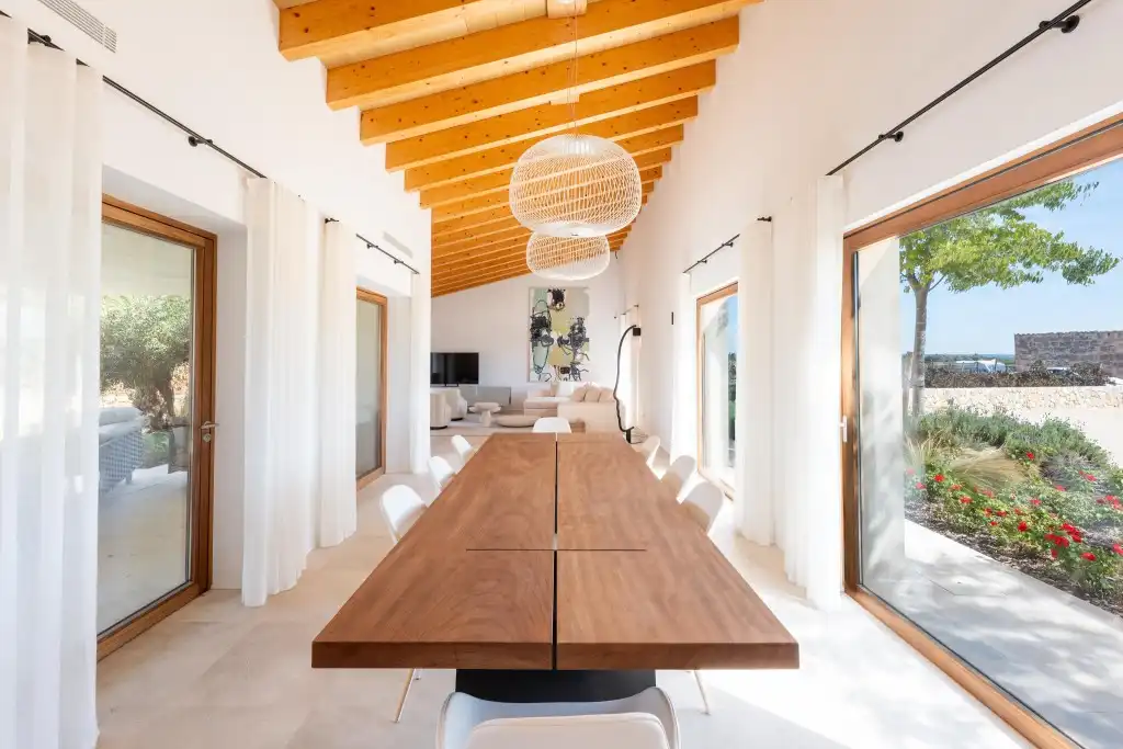 Dining room of Houses for sale in Binissalem  with Heating, Private garden and Terrace