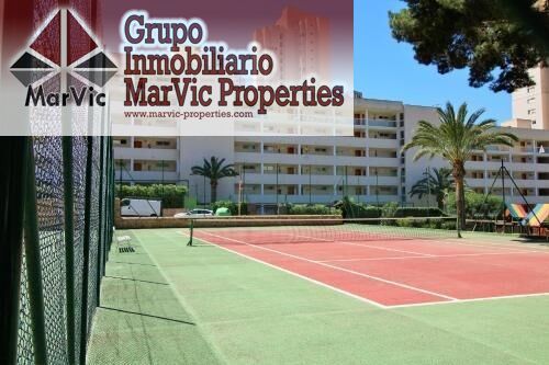 Exterior view of Study for sale in Benidorm  with Air Conditioner, Private garden and Community pool