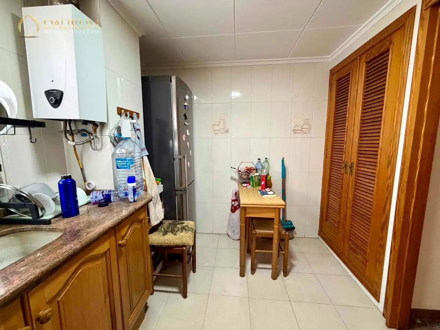 Cocina de Casa adosada en venta en Cullera con Aire acondicionado, Terraza y Trastero