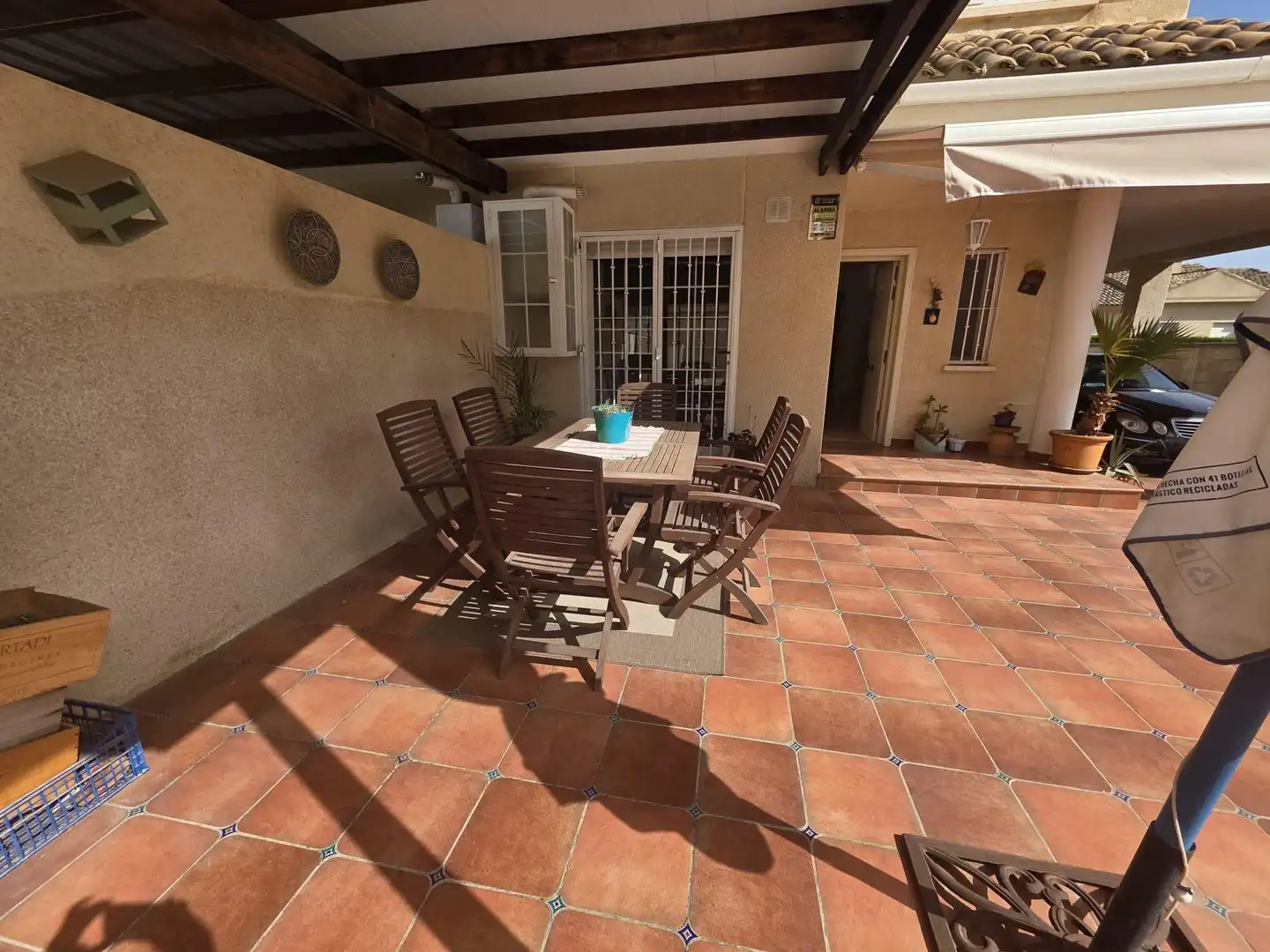 Terrassa de Casa o xalet en venda en La Nucia amb Aire condicionat i Internet
