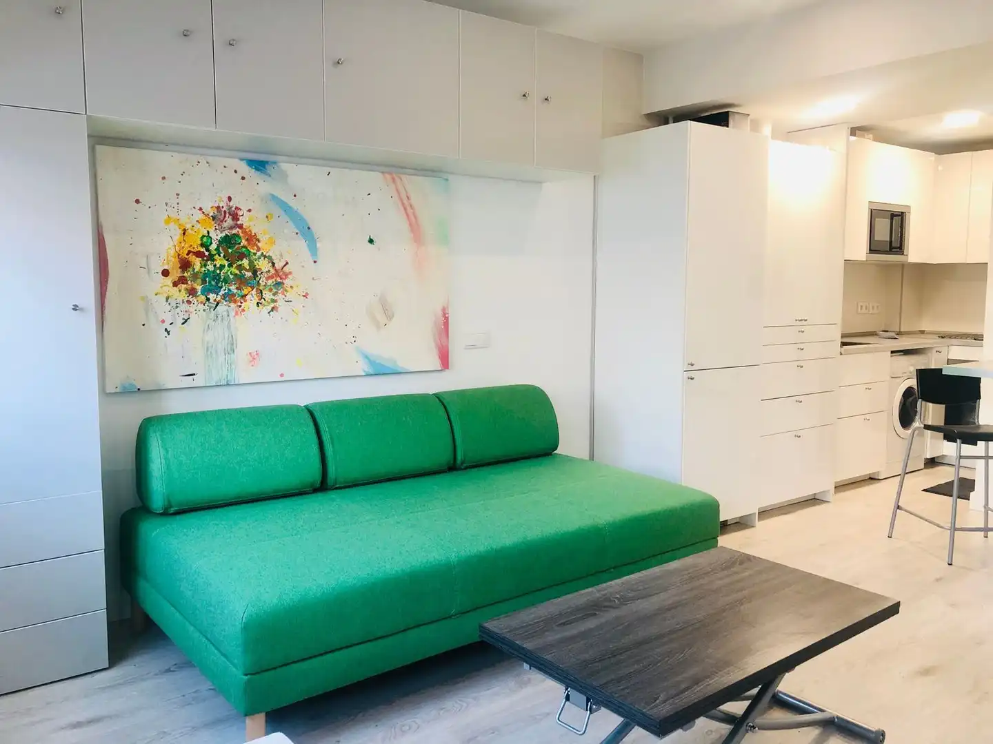 Living room of Study for sale in Madrid  with Air Conditioner, Heating and Furnished
