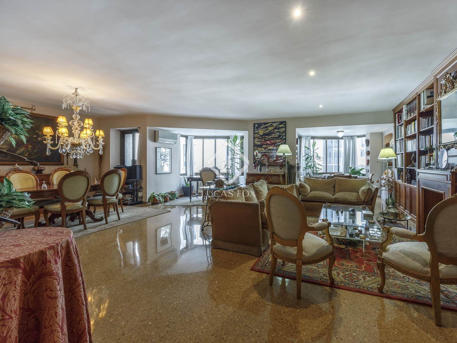 Living room of Flat for sale in  Valencia Capital  with Air Conditioner and Heating