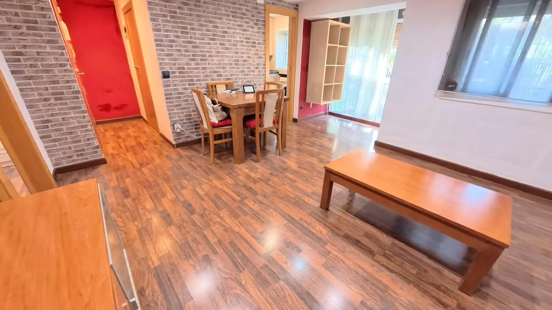 Wohnzimmer von Wohnung zum Verkauf in Barcelona mit Klimaanlage, Parkett und Möbliert