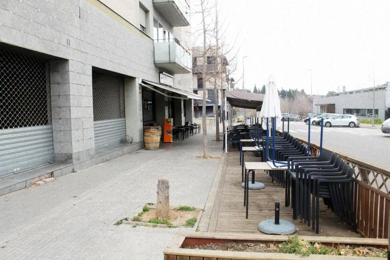 Terraza de Local de alquiler en Sentmenat