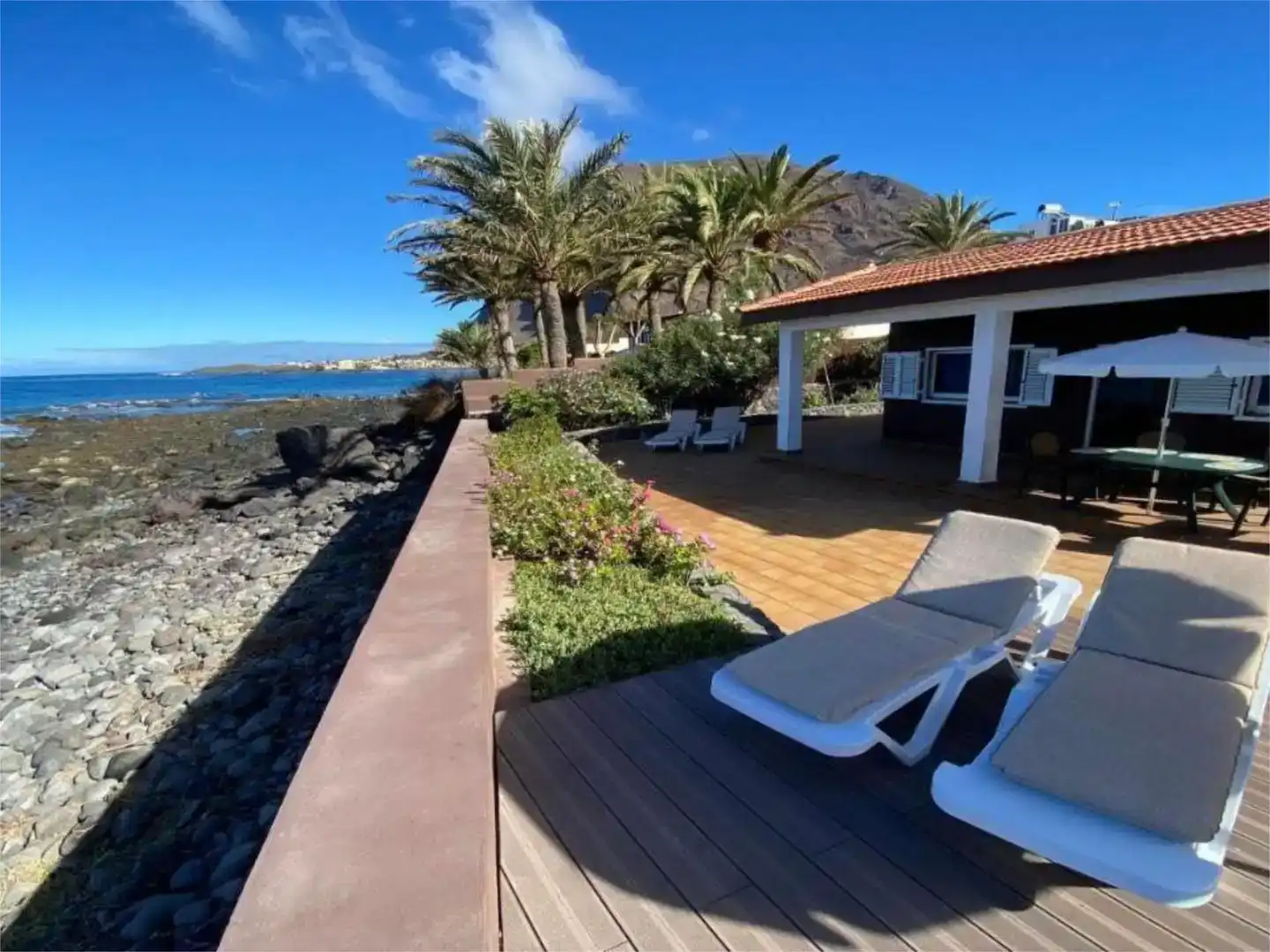 Terraza de Casa o chalet de alquiler en Valle Gran Rey con Amueblado y Balcón