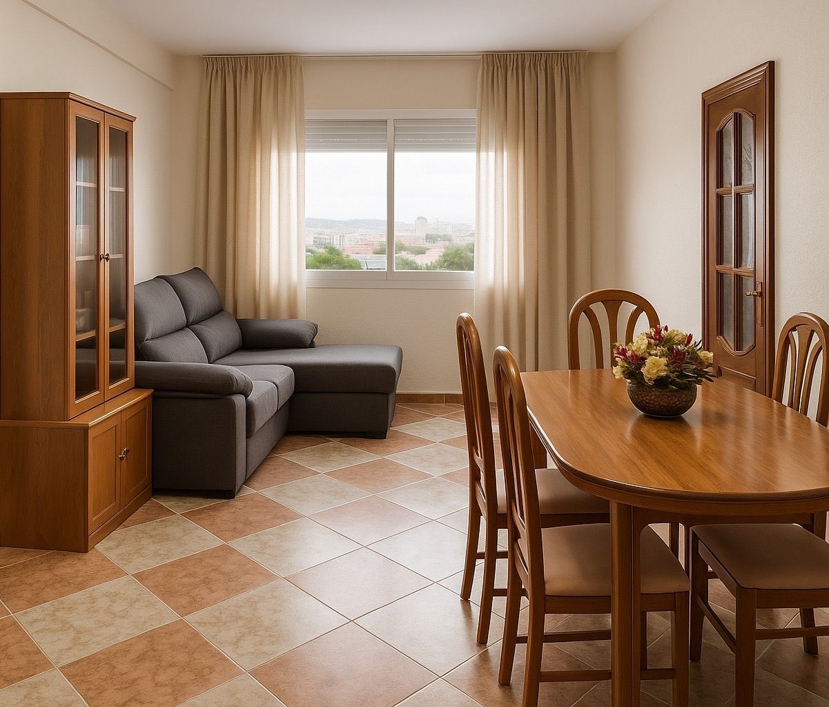 Sala de estar de Piso en venta en Málaga Capital con Aire acondicionado, Calefacción y Terraza