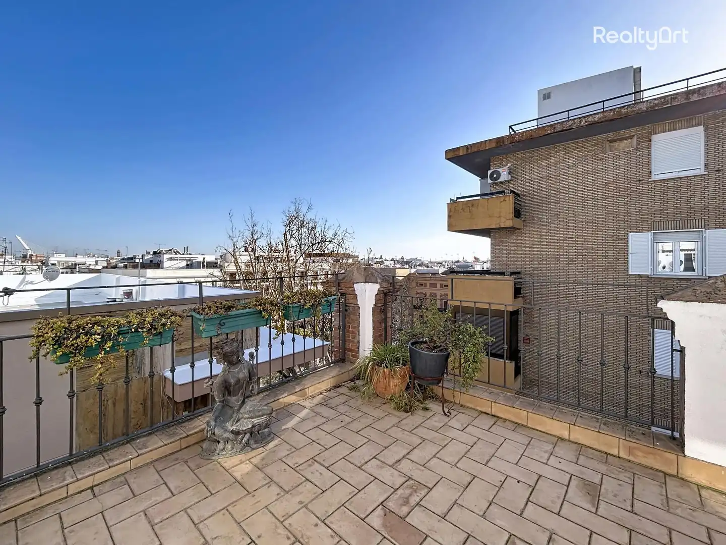 Terraza de Dúplex en venta en Sevilla con Aire acondicionado, Calefacción y Terraza