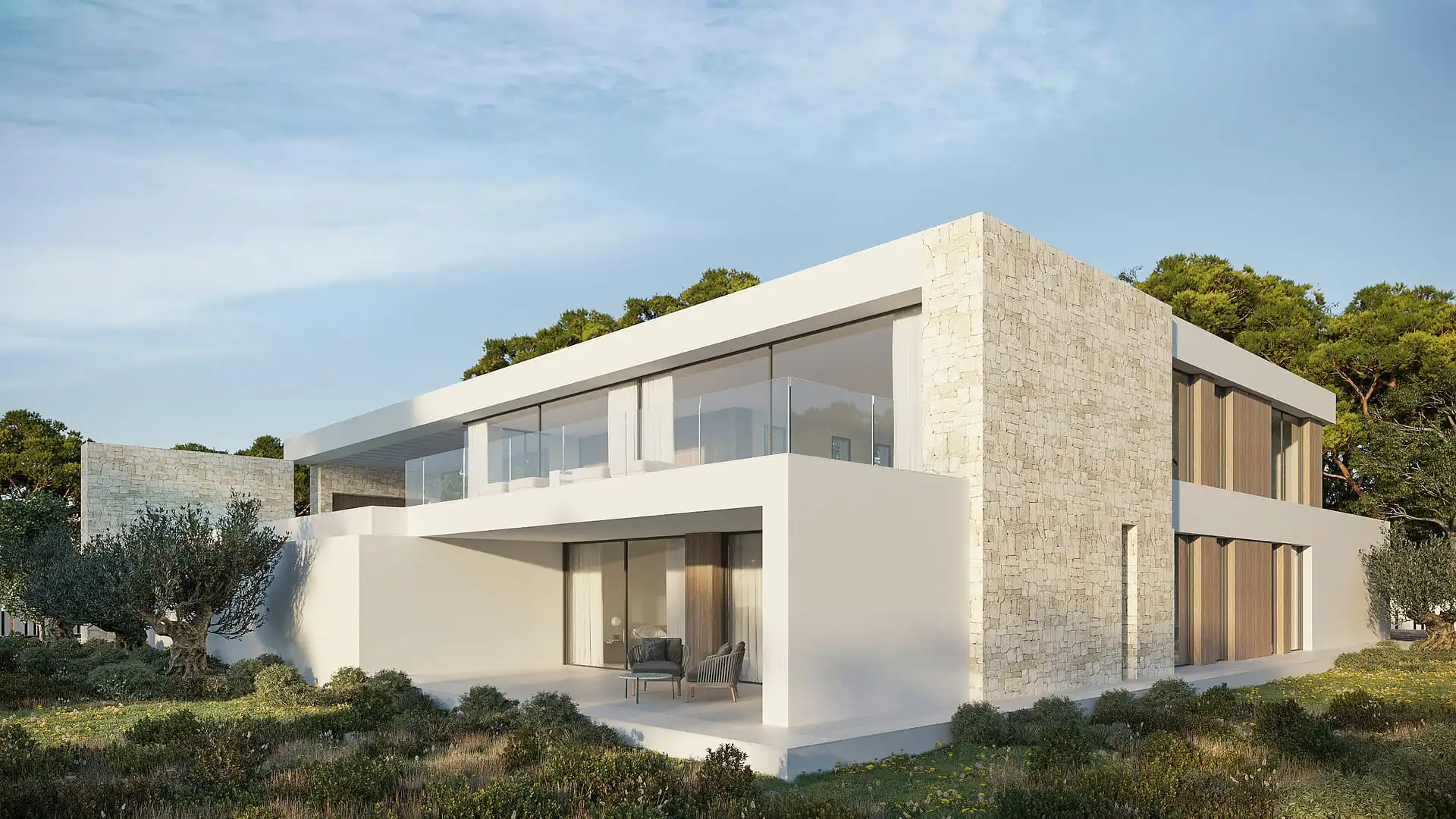 Exterior view of Houses for sale in Moraira