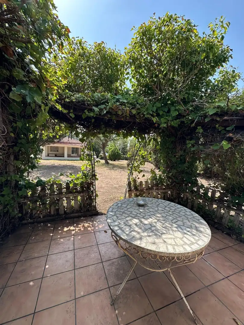 Garden of Houses for sale in Muro de Alcoy  with Heating, Swimming Pool and Furnished