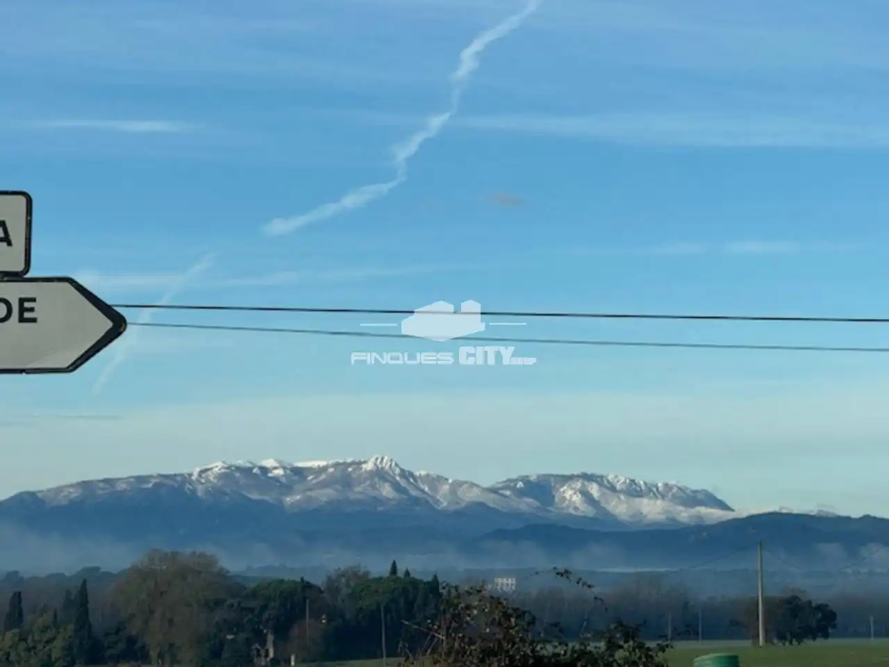 Vista exterior de Terreny en venda en Llagostera