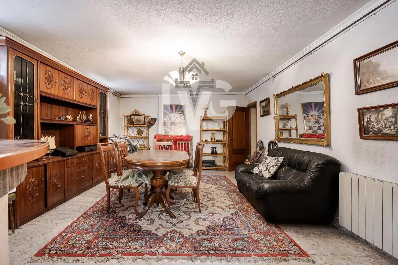 Wohnzimmer von Haus oder Chalet zum Verkauf in Fuente El Saz de Jarama mit Heizung, Möbliert und Ofen