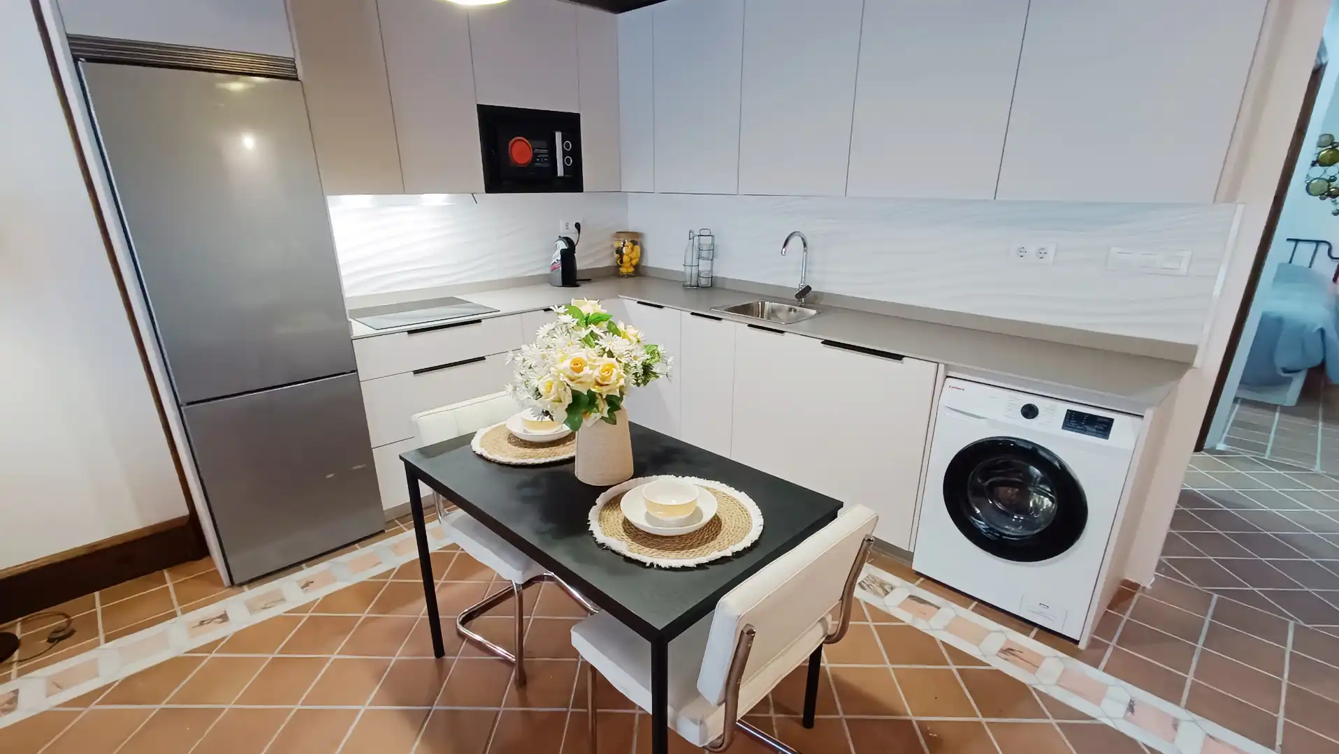 Cocina de Piso de alquiler en Granada con Aire acondicionado y Amueblado