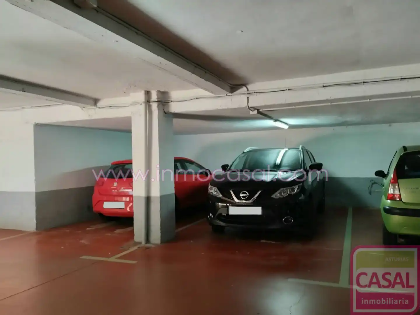 Parking of Flat for rent in Oviedo   with Heating, Terrace and Storage room
