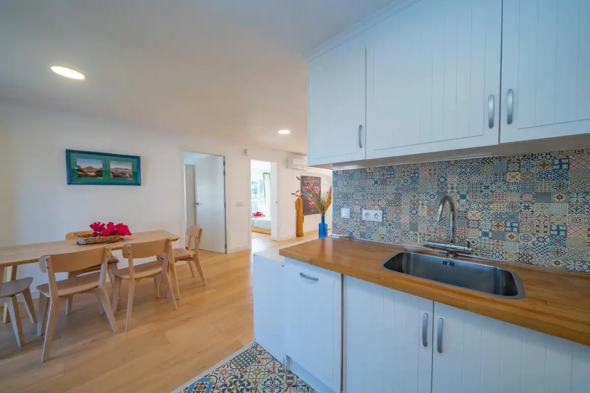 Kitchen of Flat for sale in Jávea / Xàbia  with Air Conditioner, Heating and Storage room