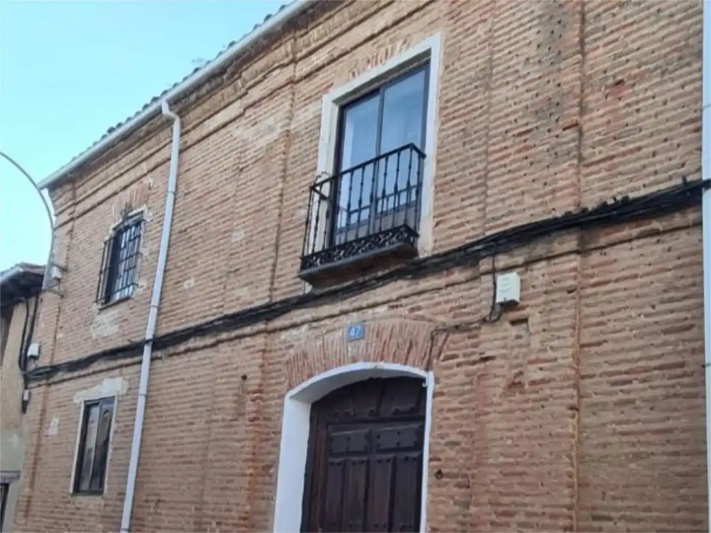 Vista exterior de Finca rústica en venda en Grajal de Campos amb Jardí privat