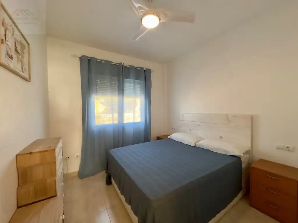 Schlafzimmer von Wohnung zur Miete in Mazarrón mit Schwimmbad, Möbliert und Waschmaschine