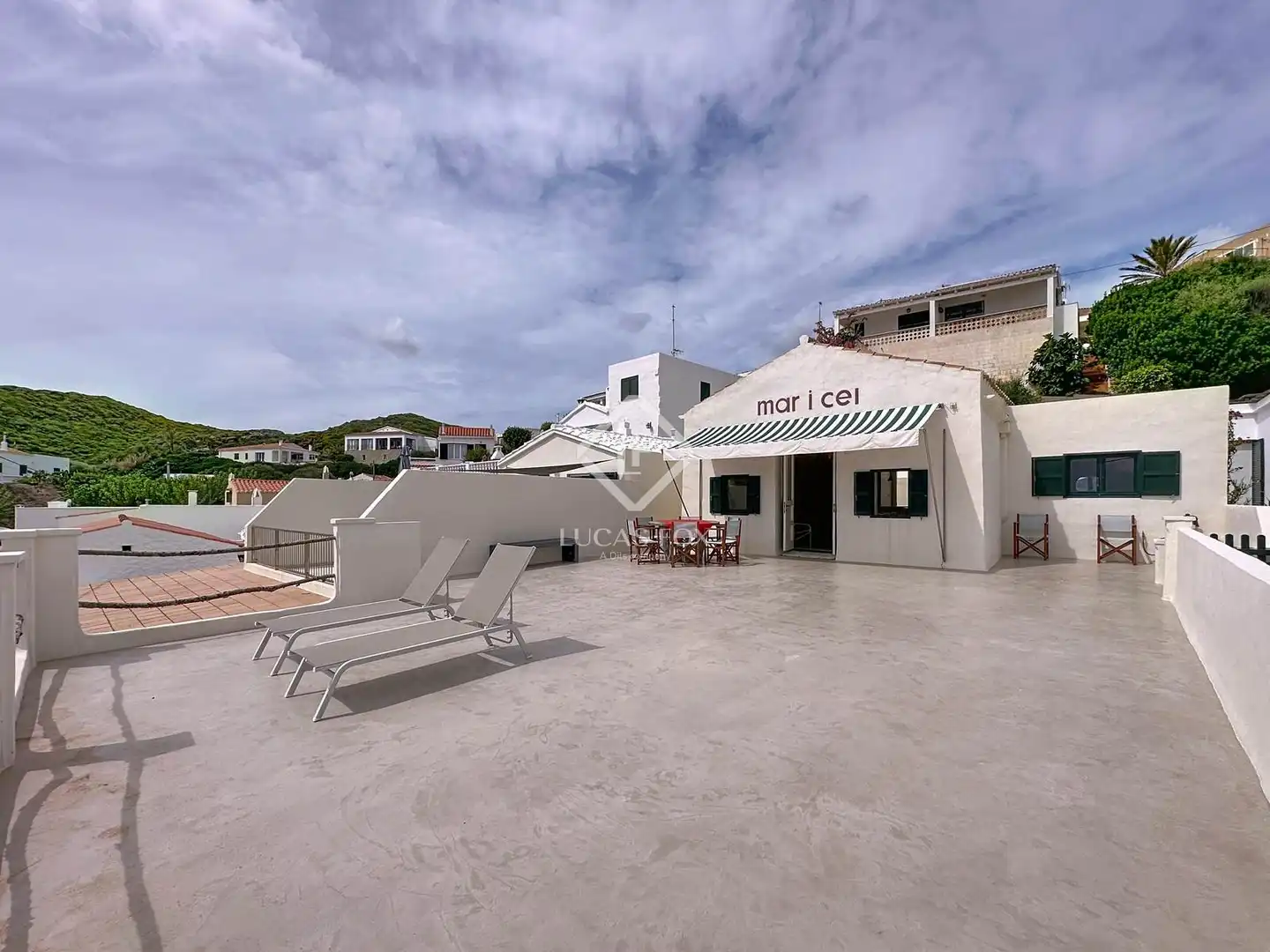 Vista exterior de Casa o chalet en venta en Maó - Mahón con Aire acondicionado, Calefacción y Terraza