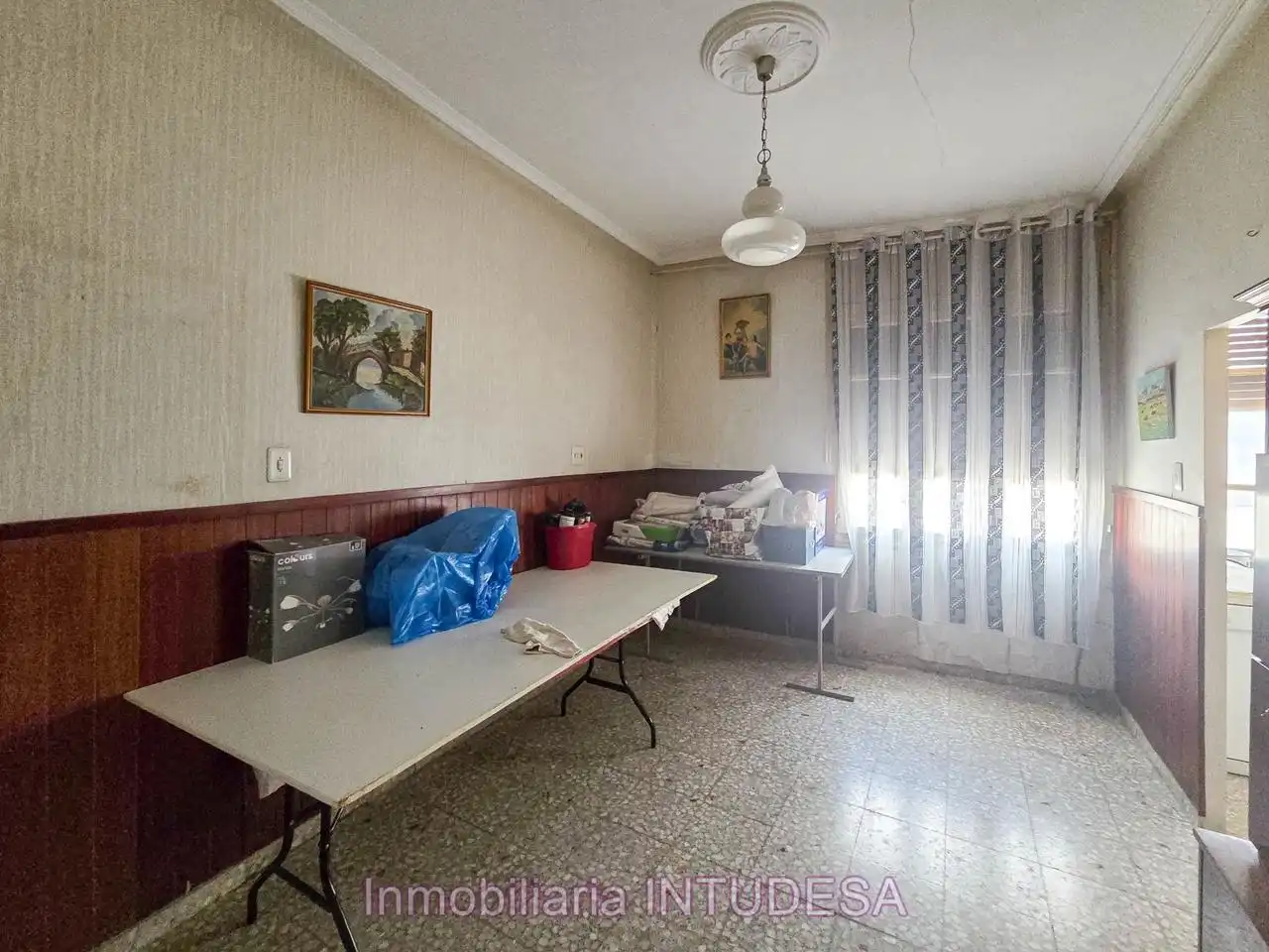 Dining room of Houses for sale in Fustiñana  with Heating, Terrace and Storage room