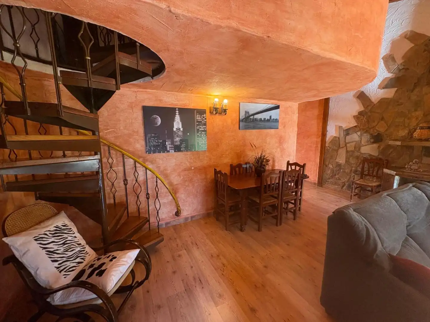 Comedor de Finca rústica en venta en Benatae con Calefacción, Jardín privado y Piscina