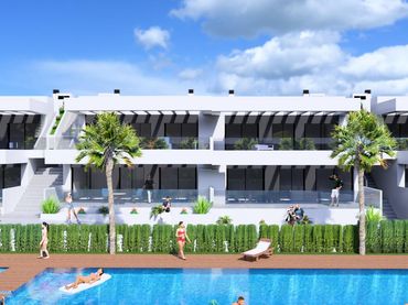 Bungalow amb piscina en venda a Algorfa