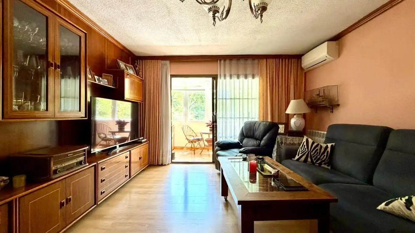 Living room of Flat for sale in Madrid  with Air Conditioner, Heating and Terrace