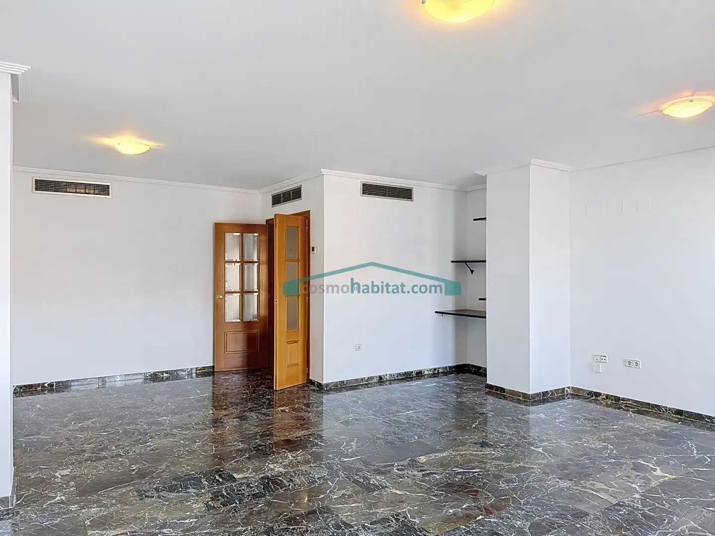 Wohnzimmer von Wohnung zur Miete in Valencia mit Klimaanlage und Terrasse