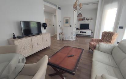 Living room of Flat for sale in  Albacete Capital  with Air Conditioner, Terrace and Balcony
