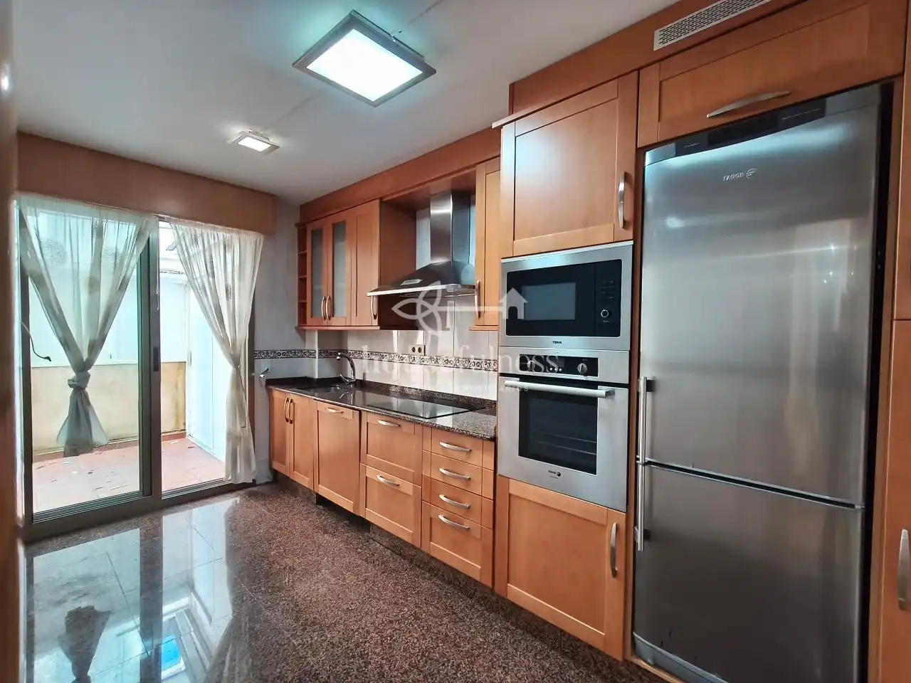 Kitchen of Flat for sale in Ferrol  with Heating and Terrace