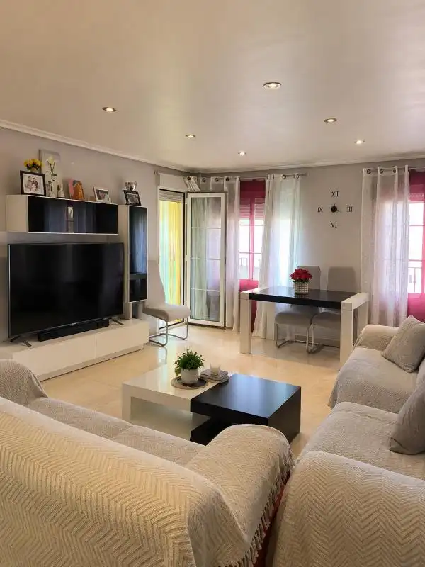 Living room of Flat for sale in Aspe  with Air Conditioner, Heating and Private garden
