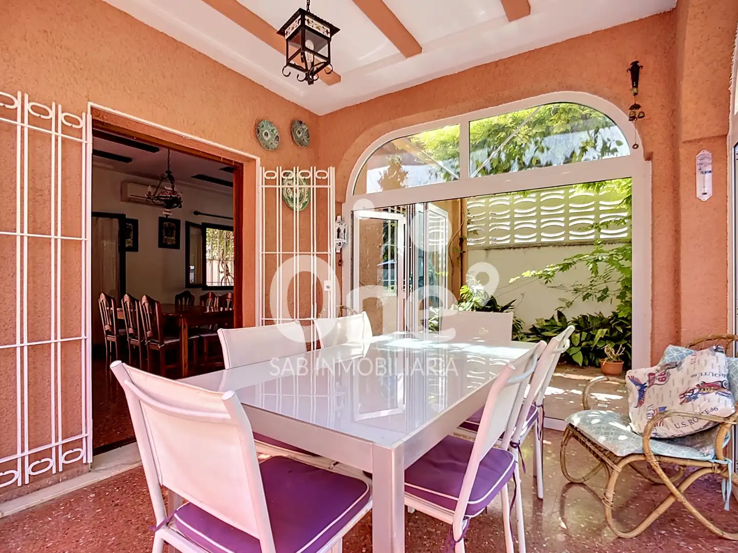 Terrace of Houses for sale in San Antonio de Benagéber  with Air Conditioner, Private garden and Terrace