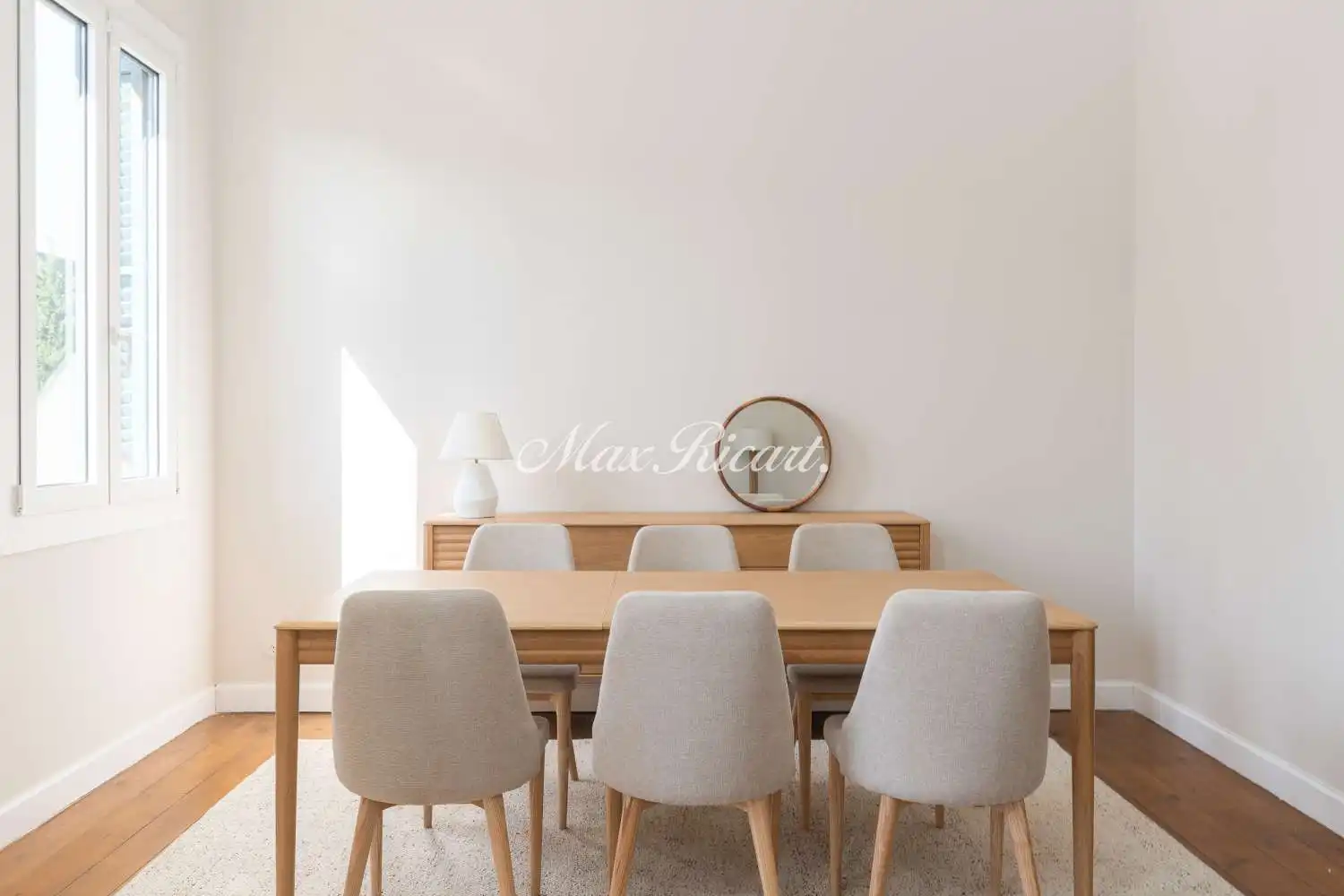 Dining room of Flat for rent in Barcelona  with Air Conditioner, Heating and Swimming Pool