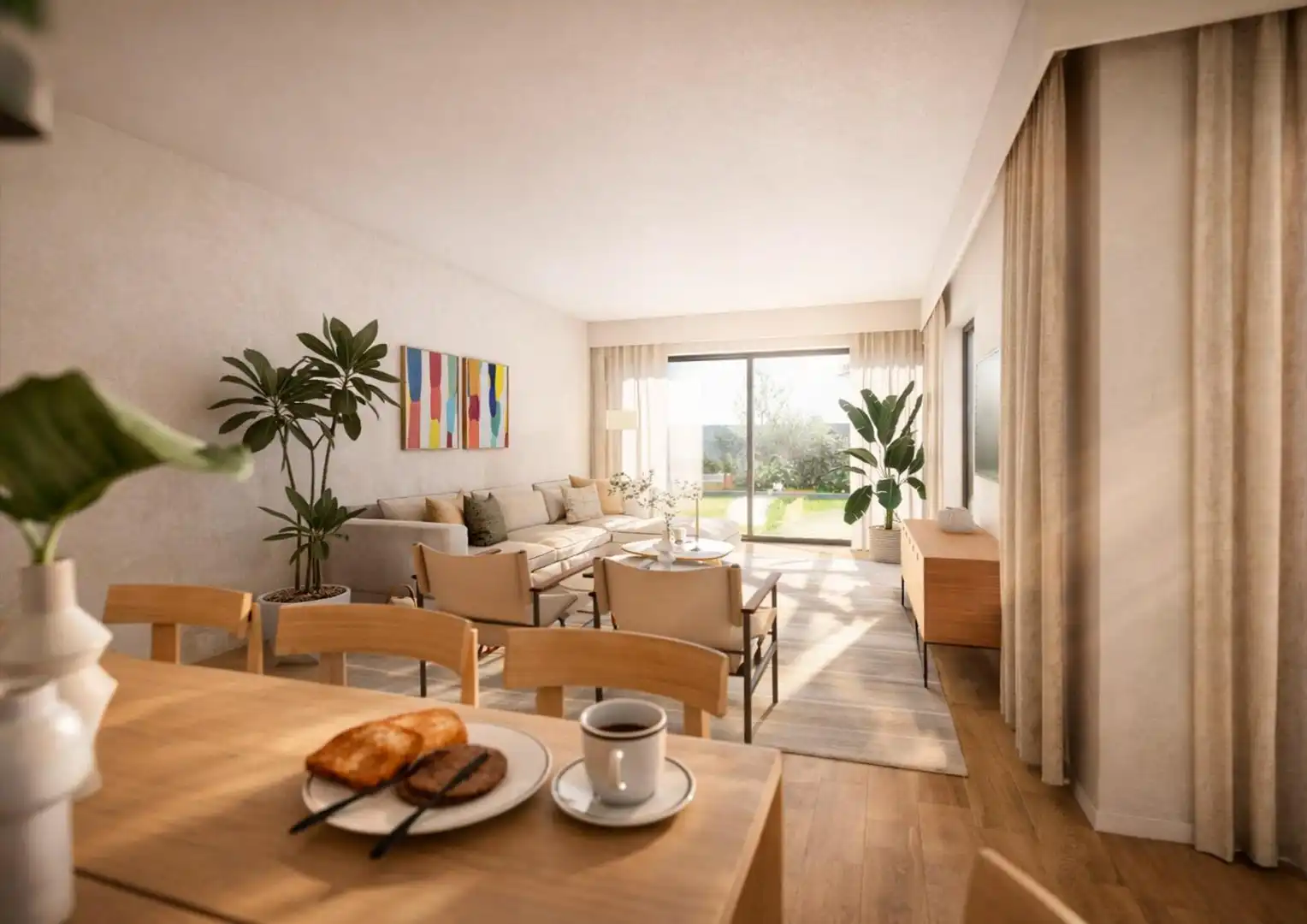 Sala de estar de Ático en venta en La Línea de la Concepción con Aire acondicionado, Terraza y Trastero