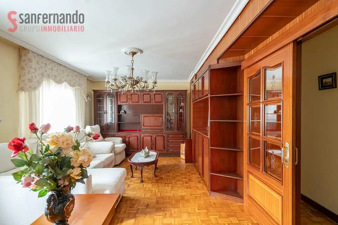Sala d'estar de Pis en venda en Santander amb Calefacció i Parquet